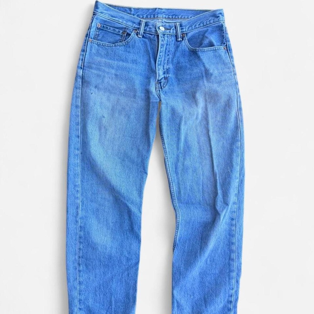 Vintage Levis 550 Mens Relaxed Fit Jeans Blue Denim 32x30 90s Y2K Streetwear